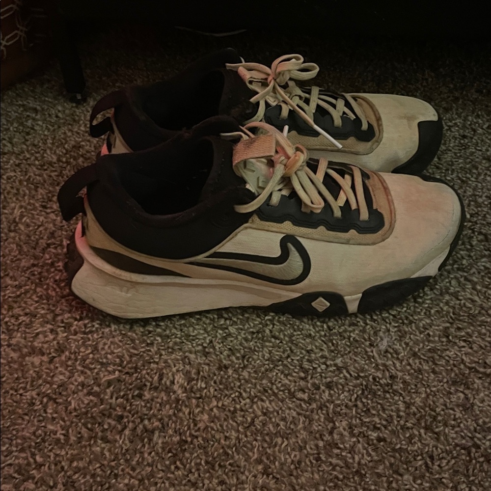 Kids Black and White Athletic Shoes